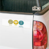Peace Love Family Practice Bumpersticker (Op Truck)