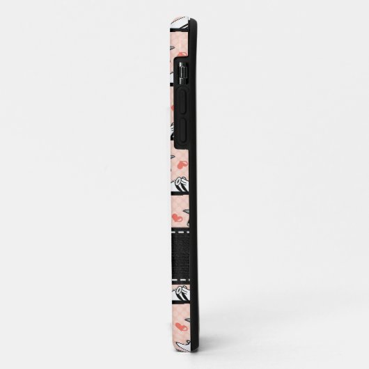 Peace Love Fencing Case-Mate iPhone Case (Achterkant/links)