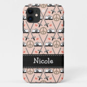 Peace Love Fencing Case-Mate iPhone Case (Achterkant)