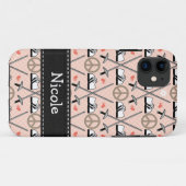 Peace Love Fencing Case-Mate iPhone Case (Achterkant (horizontaal))