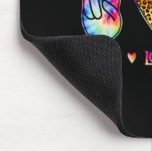 Peace Love Fifth Grade Squad Back To School Gift Muismat (Hoek)