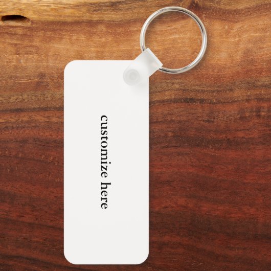 Peace Love Film Company Custom Clapper Board Sleutelhanger (Achterkant)