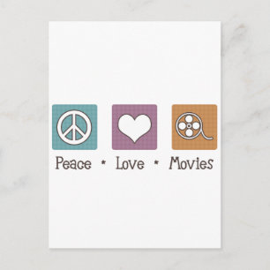 Peace Love Films Briefkaart