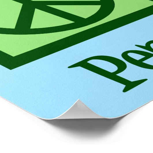 Peace Love Finance Poster (Hoek)