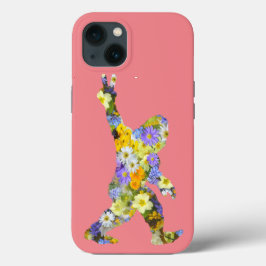 Peace Love Floral Bigfoot Case-Mate iPhone Case