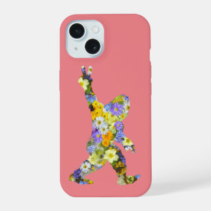 Peace Love Floral Bigfoot iPhone 15 Case