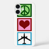 Peace Love Fly Case-Mate iPhone Case (Achterkant)
