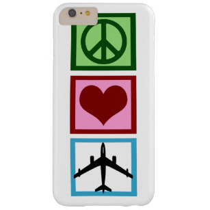 Peace Love Fly Barely There iPhone 6 Plus Hoesje