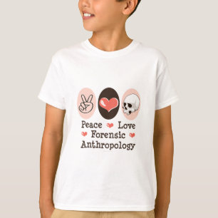 Peace Love Forensic Anthropology Kinder Sweatshirt
