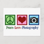 Peace Love Fotografie Briefkaart (Voorkant)