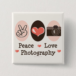 Peace Love Fotografie Camera Button
