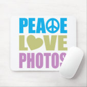 Peace Love Foto's Muismat (Met muis)