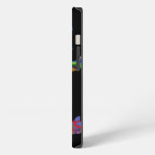 "Peace Love & Frenchies" Pop Art iPhone Hoesje iPhone 13 Hoesje (Linkerkant)