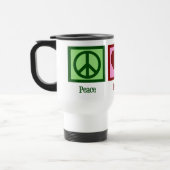 Peace Love Frogs Cute Frog Lover Reisbeker (Links)