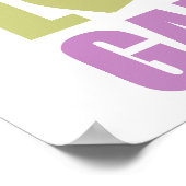 Peace Love Games Poster (Hoek)