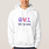Peace Love Gaming Hoodie (Voorkant)