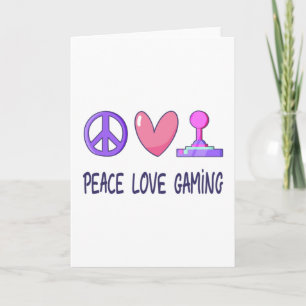 Peace Love Gaming Kaart