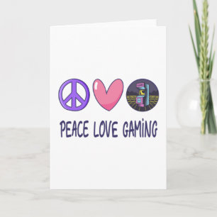 Peace Love Gaming Kaart