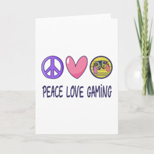 Peace Love Gaming Kaart