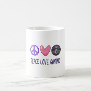 Peace Love Gaming Koffiemok