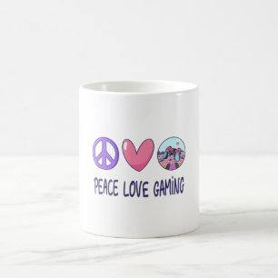 Peace Love Gaming Koffiemok