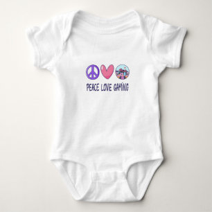 Peace Love Gaming Romper