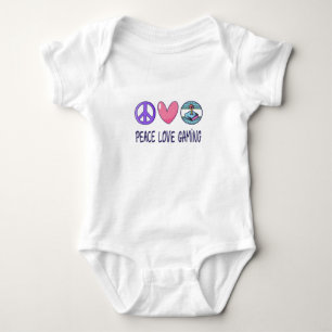 Peace Love Gaming Romper