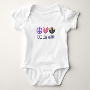 Peace Love Gaming Romper