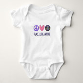 Peace Love Gaming Romper (Voorkant)