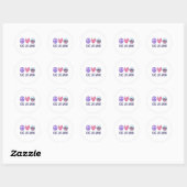 Peace Love Gaming Ronde Sticker (Vel)