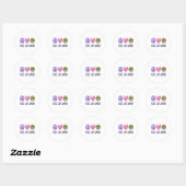 Peace Love Gaming Ronde Sticker (Vel)