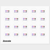 Peace Love Gaming Ronde Sticker (Vel)