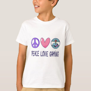 Peace Love Gaming T-shirt