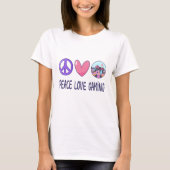 Peace Love Gaming T-shirt (Voorkant)