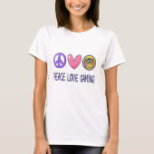 Peace Love Gaming T-shirt (Voorkant)