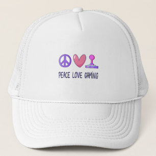 Peace Love Gaming Trucker Pet