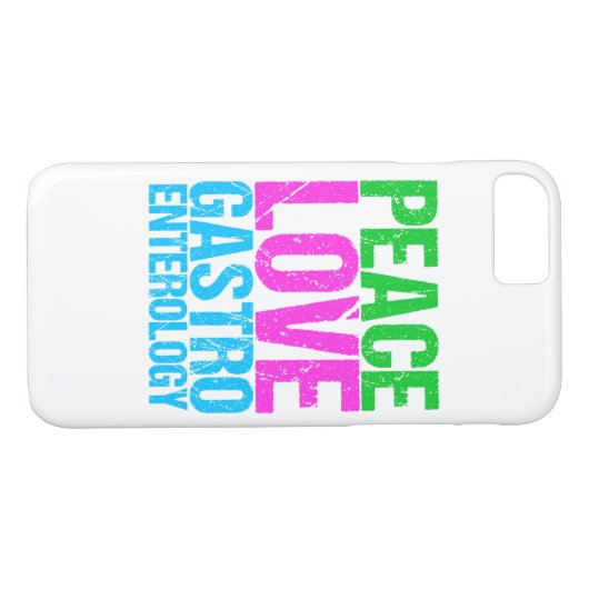 Peace Love Gastroenterology Case-Mate iPhone Case (Achterkant (Horizontaal))