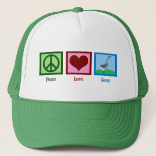 Peace Love Gese Trucker Pet