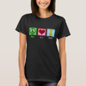 Peace Love Giraffes T-shirt (Voorkant)