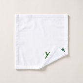 Peace Love Gnome | Sublimatie van St Patrick's Day Bad Handdoek (Wasdoekje)