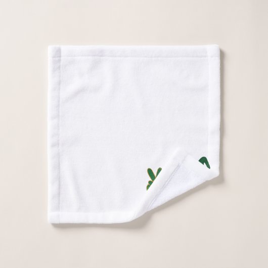 Peace Love Gnome | Sublimatie van St Patrick's Day Bad Handdoek (Wasdoekje)