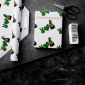 Peace Love Gnome | Sublimatie van St Patrick's Day Cadeaupapier