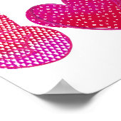 Peace Love Gnome | Valentijnsdag Poster (Hoek)