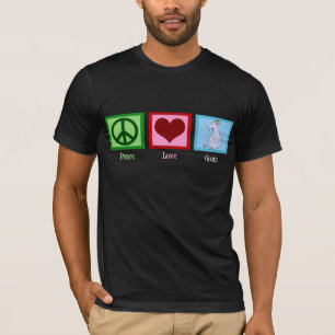 Peace Love Goats T-shirt