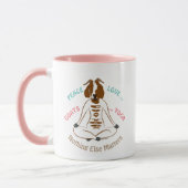 PEACE LOVE GOATS YOGA | GetYerGoat™ Mok (Links)