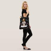PEACE LOVE GOATS YOGA | GetYerGoat™ Tote Bag (Op model)