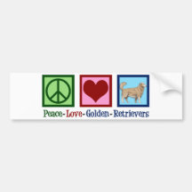 Peace Love Golden Retrievers