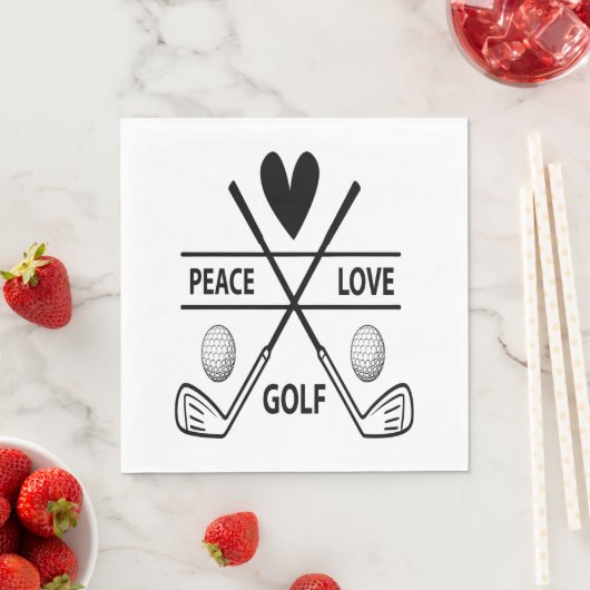 PEACE LOVE GOLF SERVET (Insitu)