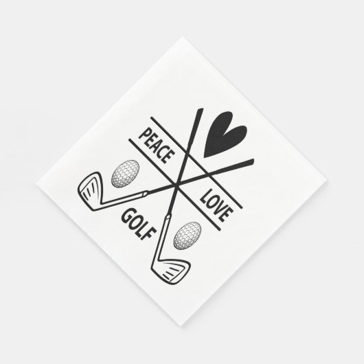 PEACE LOVE GOLF SERVET (Hoek)