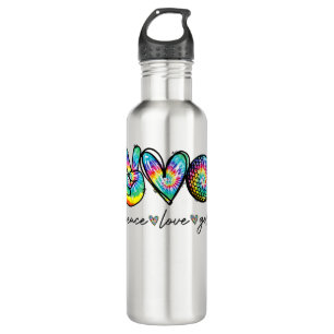 Peace Love Golf Tie Dye Cute Golf Lovers Waterfles